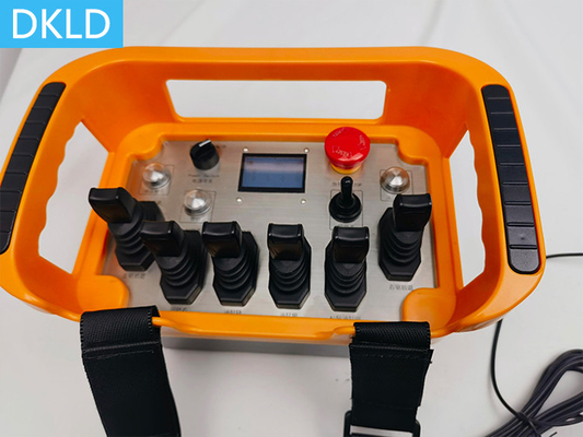 Strap type 6 single axis proportional pole industrial wireless remote control