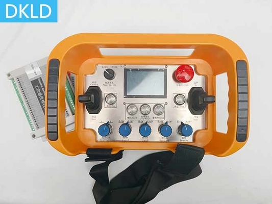 80 Meter Deep Mine, 1 Transmitter, 2 Receivers, 2 Single Axis Proportional Pole Industrial Wireless Remote Controllers