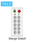 Ten-way dual speed switch industrial remote control