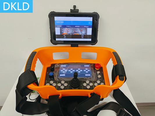 7-Inch Touch Screen Virtual Button Operation And Physical Button Operation Integrated Tunnel Arch Pouring Equipment Wire