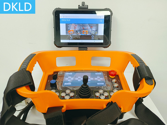 7-Inch Touch Screen Virtual Button Operation And Physical Button Operation Integrated Tunnel Arch Pouring Equipment Wire
