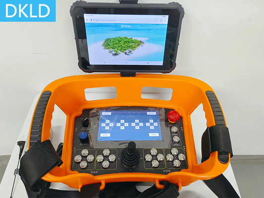 7-Inch Touch Screen Virtual Button Operation And Physical Button Operation Integrated Tunnel Arch Pouring Equipment Wire