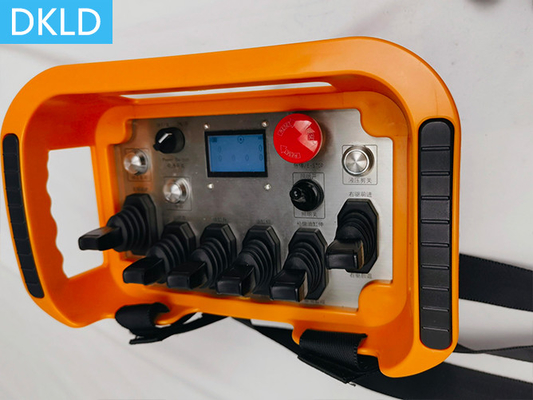 Strap type 6 single axis proportional pole industrial wireless remote control