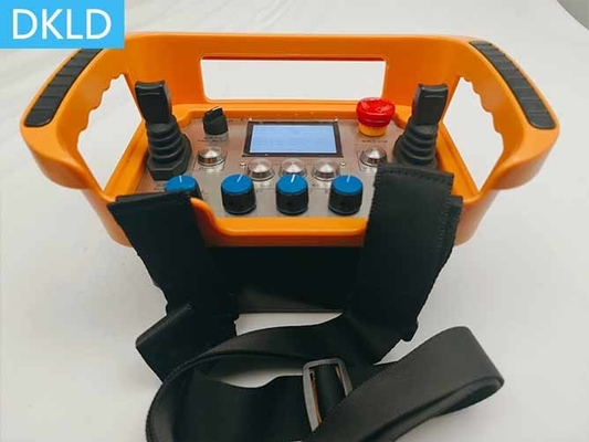 80 Meter Deep Mine, 1 Transmitter, 2 Receivers, 2 Single Axis Proportional Pole Industrial Wireless Remote Controllers
