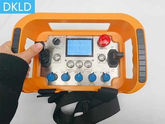 80 Meter Deep Mine, 1 Transmitter, 2 Receivers, 2 Single Axis Proportional Pole Industrial Wireless Remote Controllers